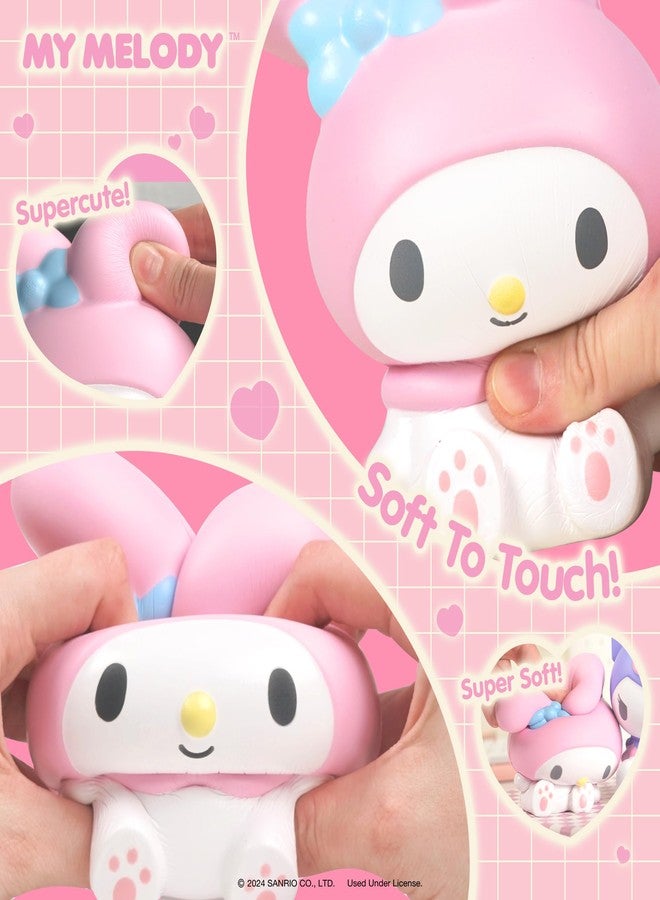 Hamee SquiSHU Buddy Hello Kitty and Friends My Melody, Cute Birthday Gift, Official Merchandise, Toys for Kids & Adult, Model Jumbo Squishy for Collectors - Image 3